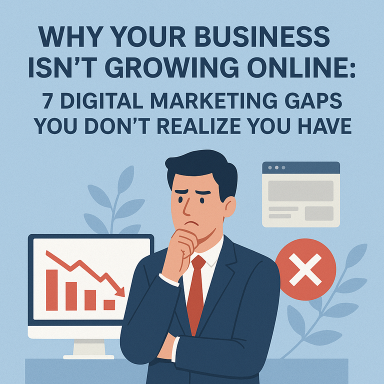 Why your business is not growing online