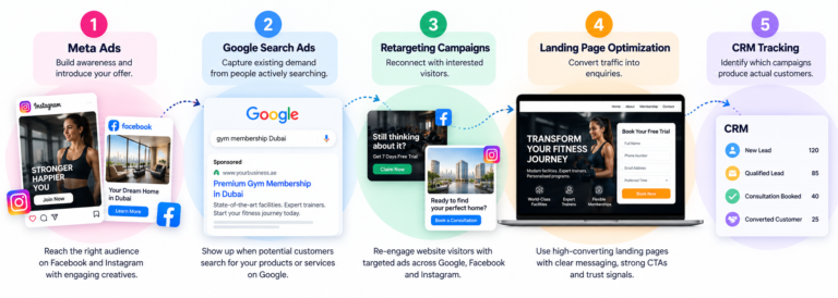 Five-Step Digital Marketing Journey